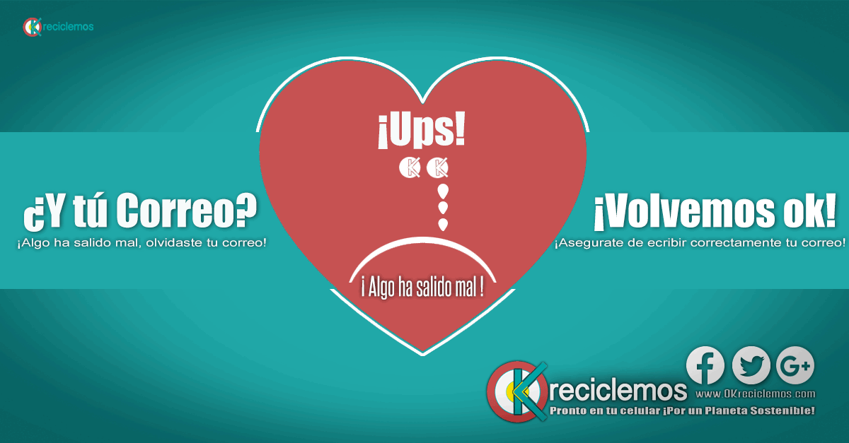 Error en la suscripción ¡Volvemos!